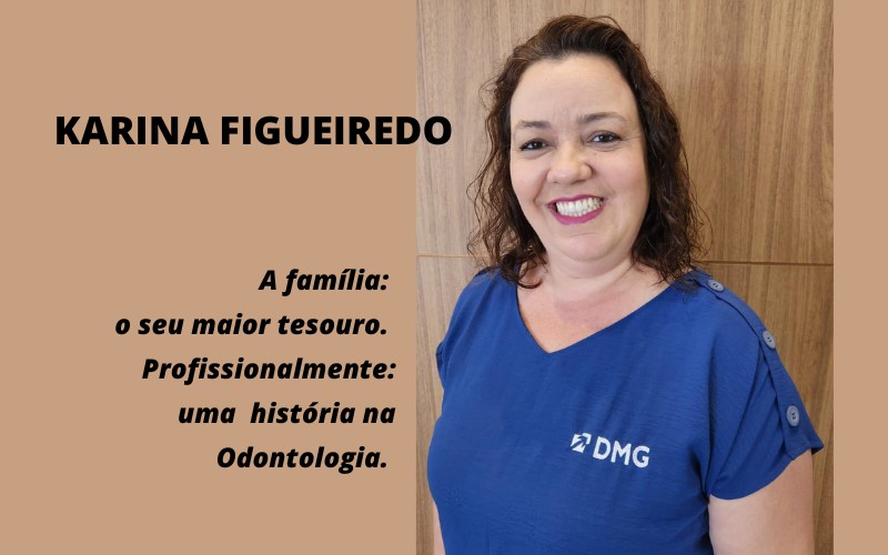 Karina Figueiredo é formada em Gestão Comercial