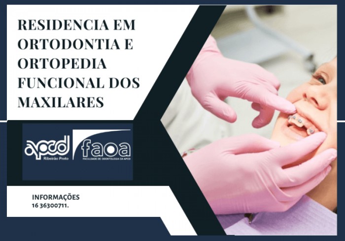 Curso de Residência em Ortodontia e Ortopedia Funcional dos Maxilares