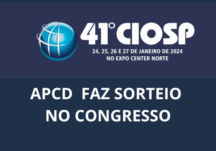 APCD premia associados no 41º CIOSP