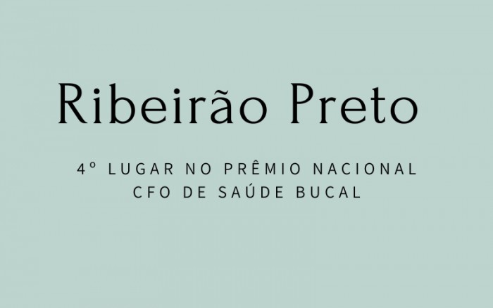 Prêmio é concedido a cidades que se destacaram na implantação e efetivação das políticas públicas de saúde bucal
