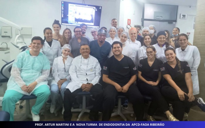 Nova Turma do Curso de Aperfeiçoamento em Curso de Endodontia da APCD-RP