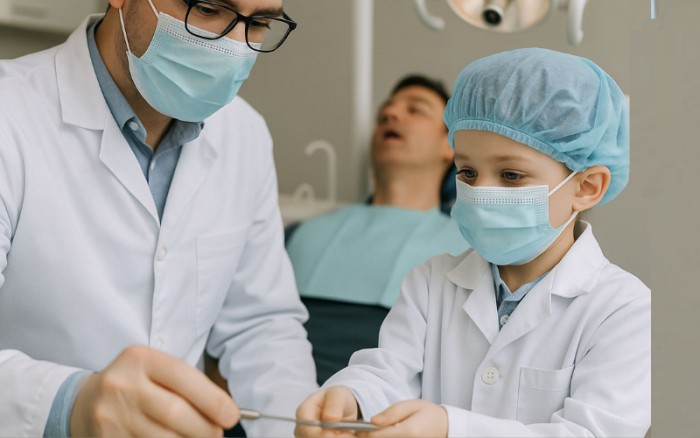 Amor pela Odontologia: passa de pai para filho