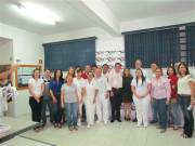 Prefeita Dárcy Vera visita a APCD Ribeirão Preto
