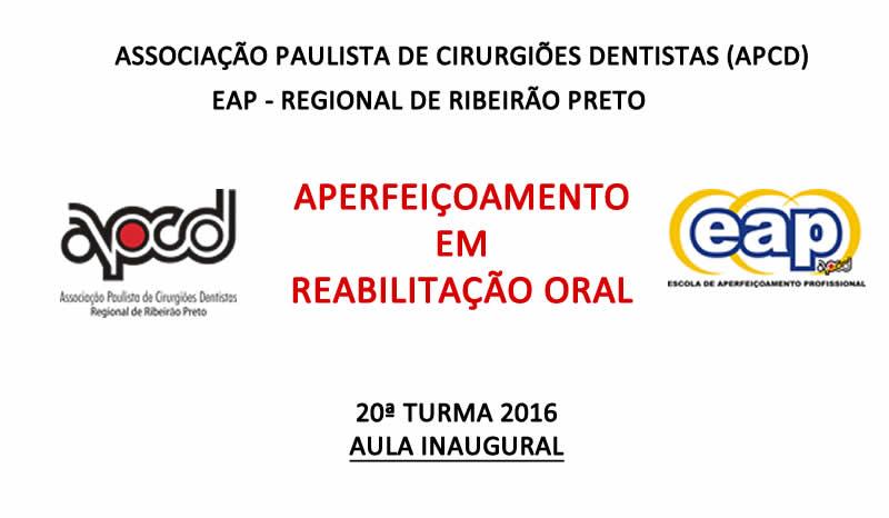 20ª Turma do Curso de Reabilitação Oral 2016