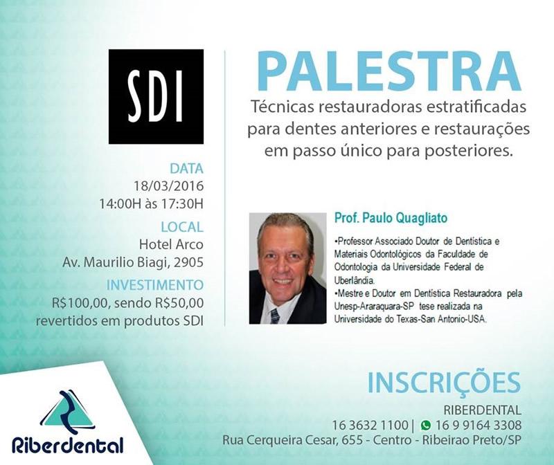 Palestra com Prof. Paulo Quagliato