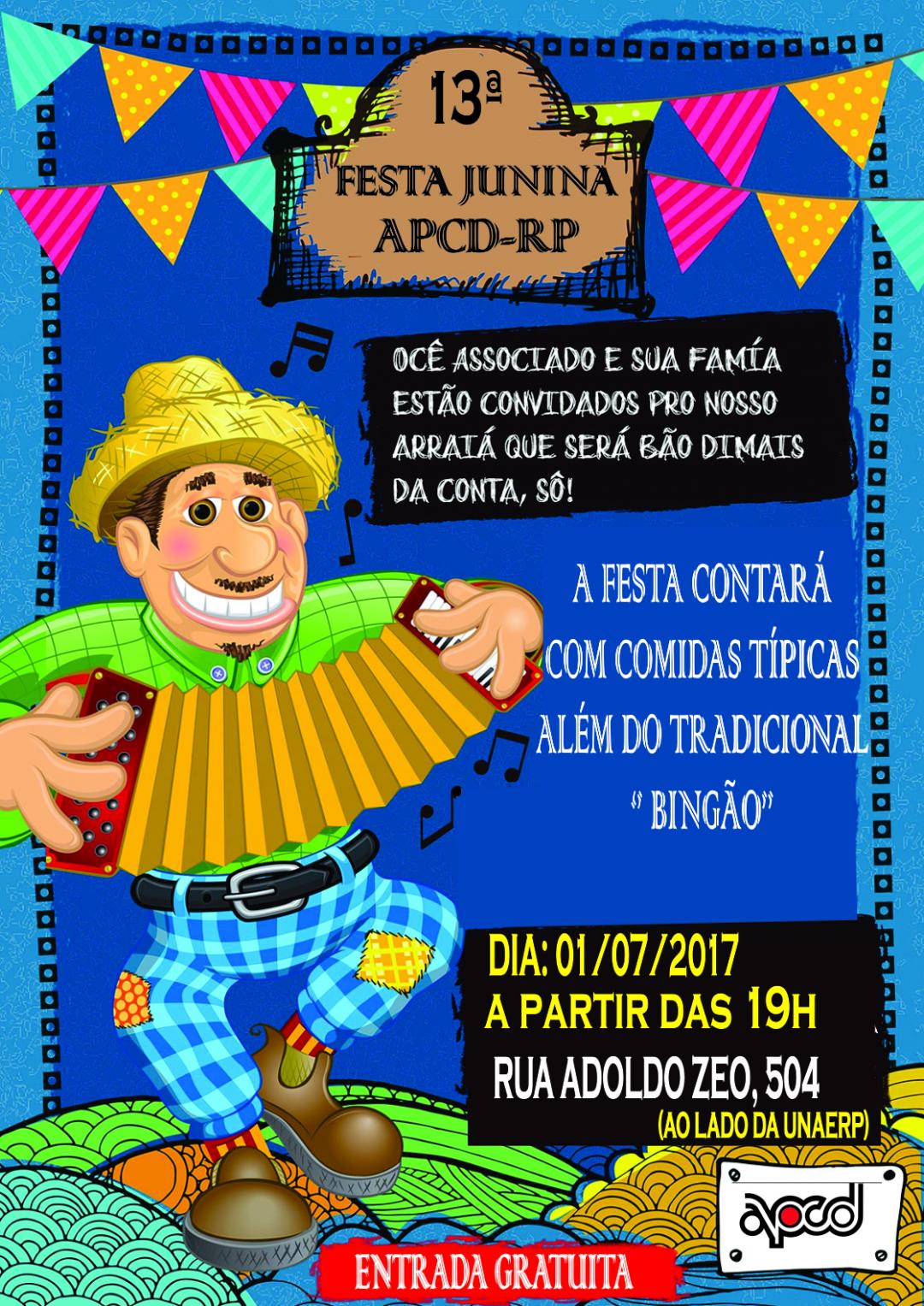 13ª Festa Junina APCD - RP