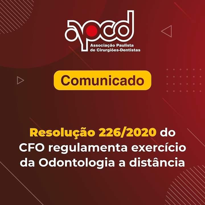 CFO regulamenta exercício da Odontologia a distância para garantir proteção de Cirurgiões-Dentistas e pacientes