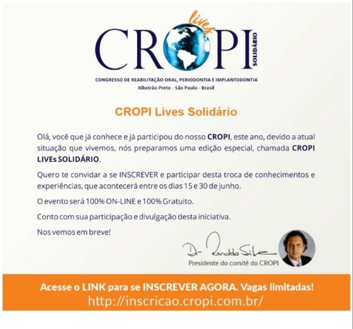 CROPI Lives Solidário