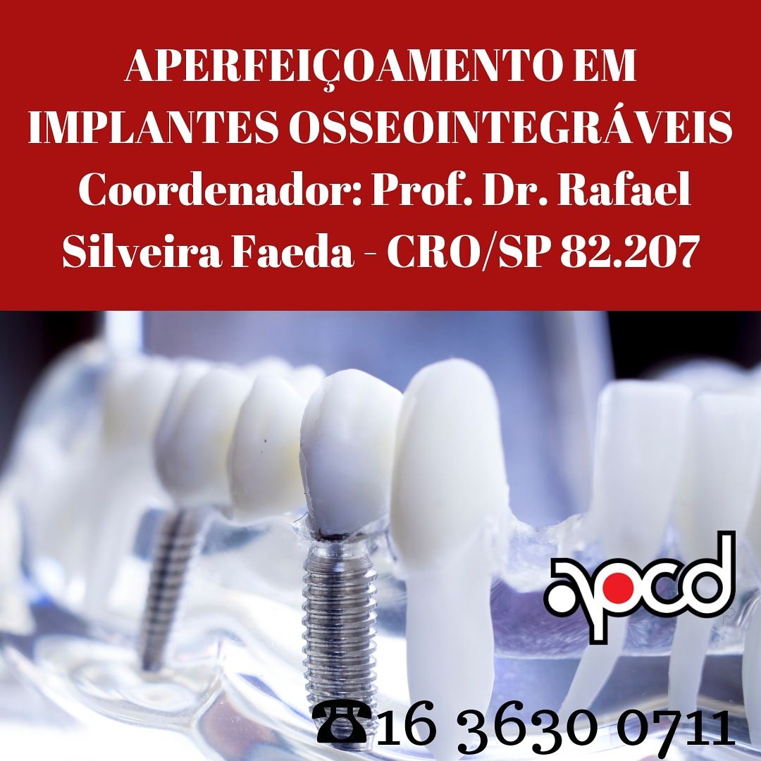 EAP: Aperfeiçoamento em Implantes Osseointegráveis