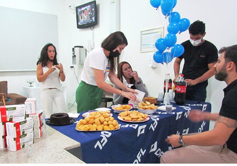 DFL oferece Coffee Break para concluintes de curso