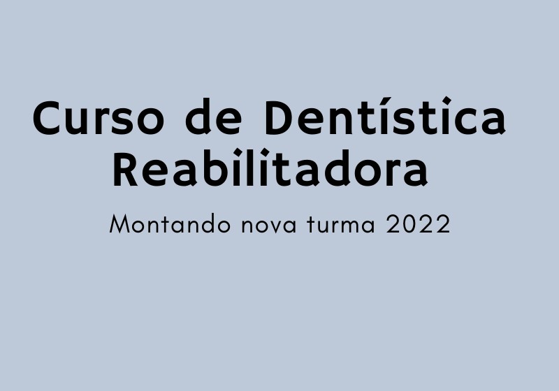 Curso de Dentística Reabilitadora Estética