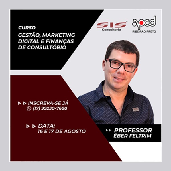 Inscreva-se já no curso Gestão, marketing digital e finanças de consultório