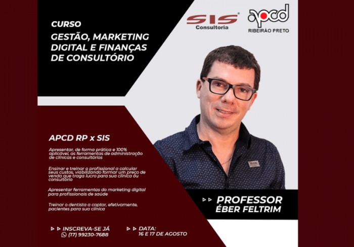 Curso Gestão, marketing Digital e finanças do consultório