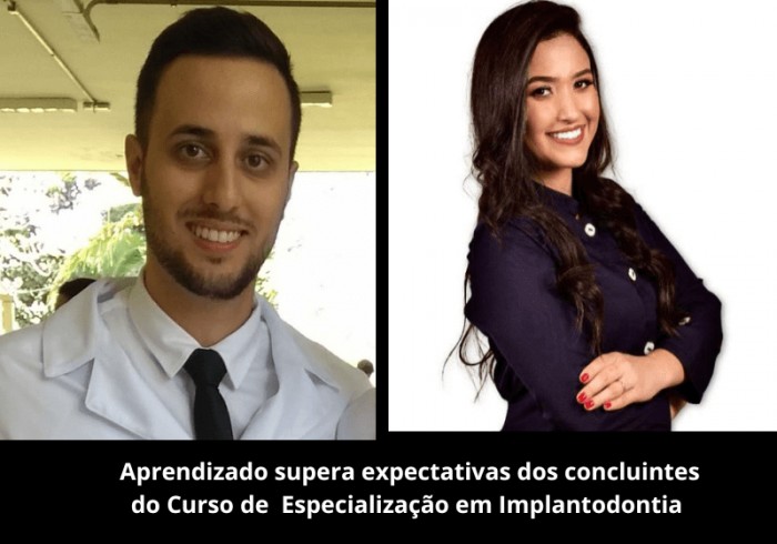 Depoimento de novos especialistas