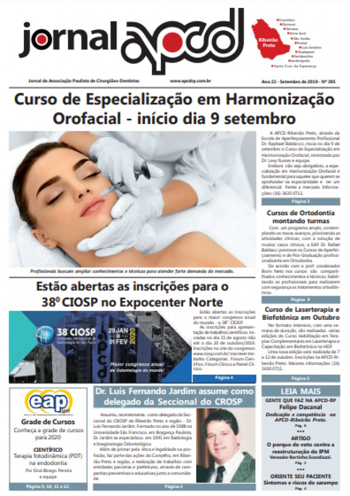 Revista APCD Ribeirão -  (ed. 295)