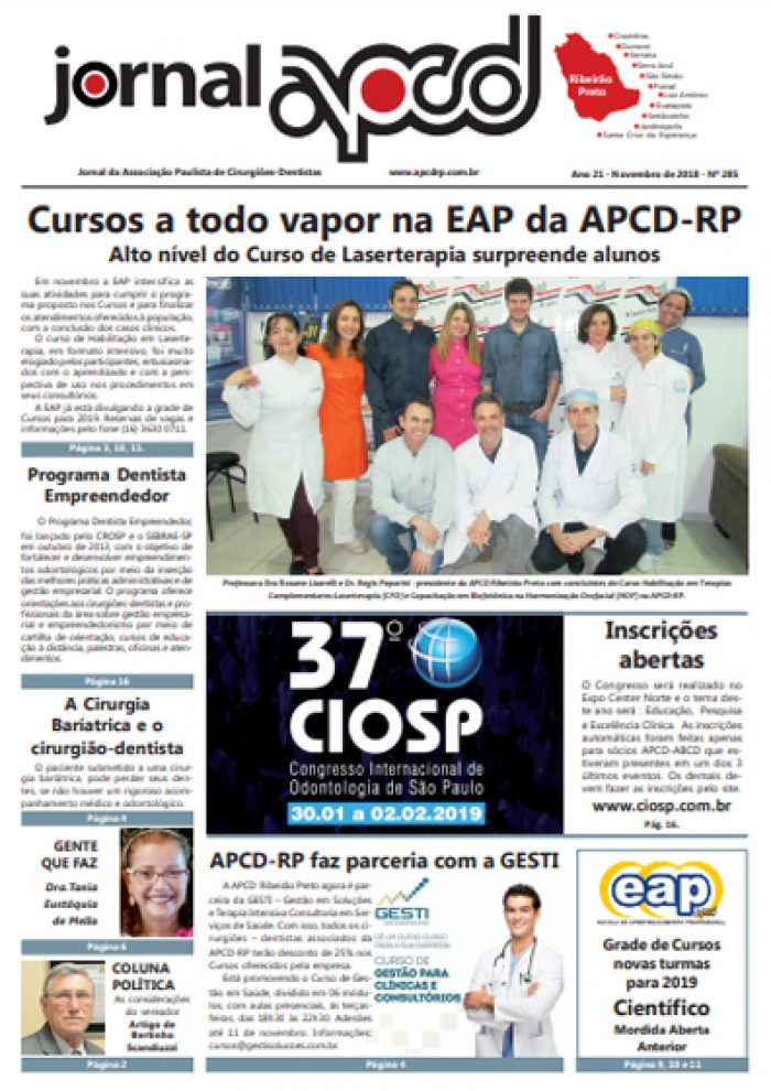 Revista APCD Ribeirão -  (ed. 285)